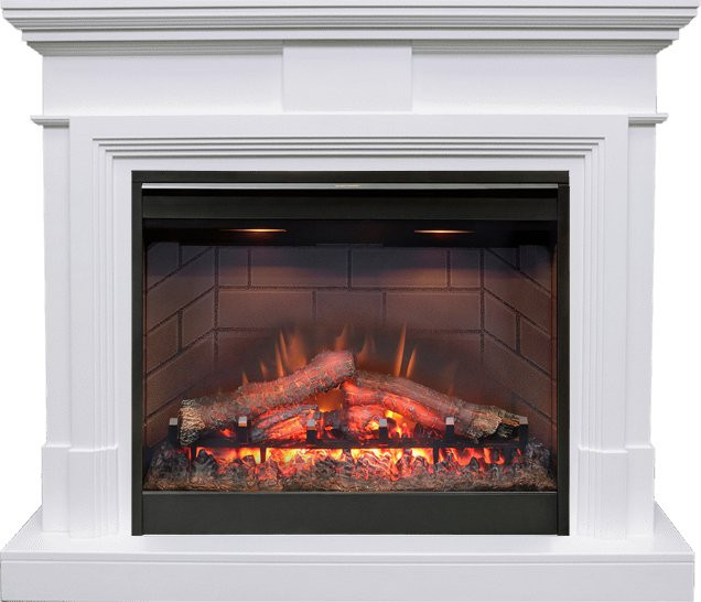 Каминокомплект Coventry - Белый с очагом Symphony 26'' DF2608-INT в Москве
