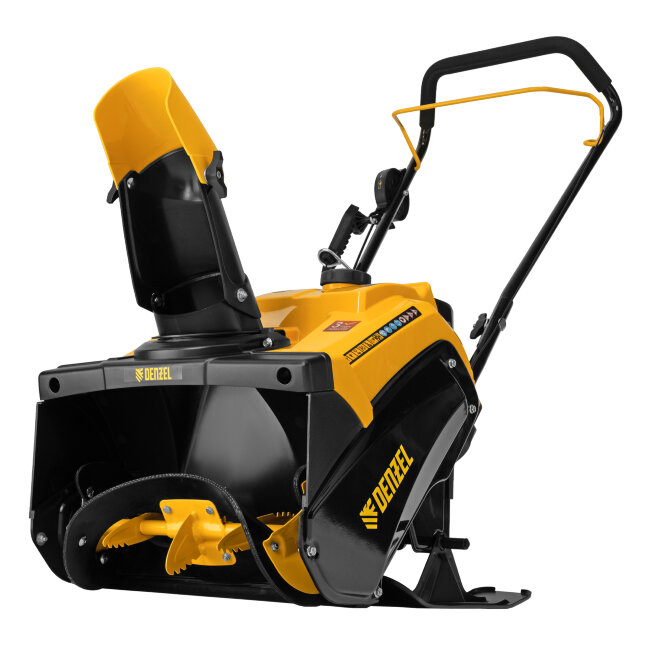 Бензиновая снегоуборочная машина SB 460 Sled, 99cc, лыжи ручной старт// Denzel в Москве