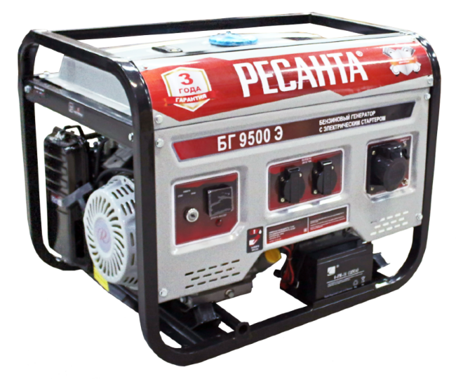 Электрогенератор БГ 9500 Э Ресанта в Москве
