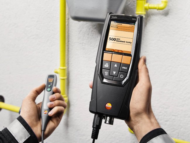 Анализатор дымовых газов Testo 320 в Москве