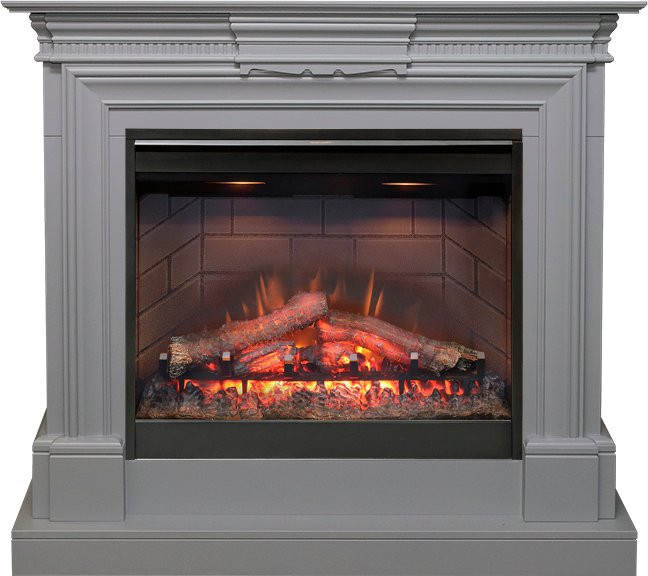 Каминокомплект Chelsea - Grey с очагом Symphony 26'' DF2608-INT в Москве