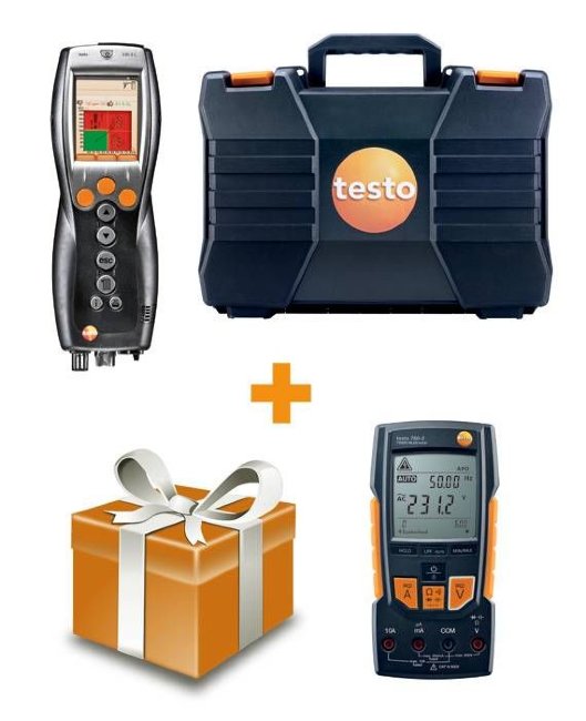 Комплект testo 330-2 LL + Мультиметр testo 760-2 с магнитным креплением в Москве