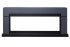 Каминокомплект Lindos Graphite Grey (линейный) с очагом Vision 60 LED в Москве