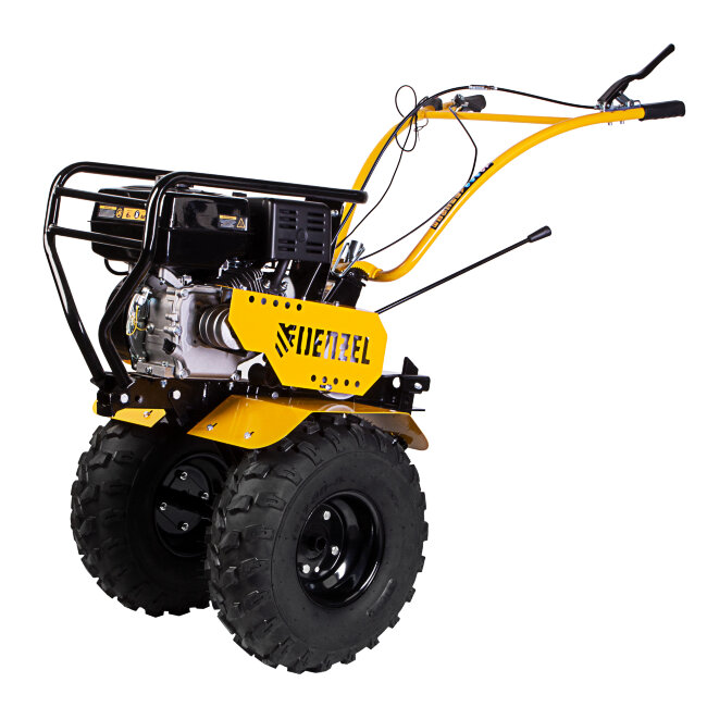 Мотоблок DPT-370-PRO, 7 л.с, ременное сцепление, ширина 90 см, глубина 35 см, фрез 3 х 4, ШОМ, передачи 4В/2Н Denzel в Москве