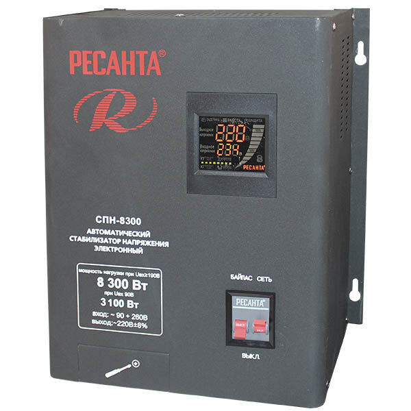 Стабилизатор напряжения РЕСАНТА СПН-8300 в Москве