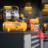 Компрессор DLS650/10 безмаслянный малошумный 650 Вт, 120 л/мин, ресивер 10 л Denzel в Москве