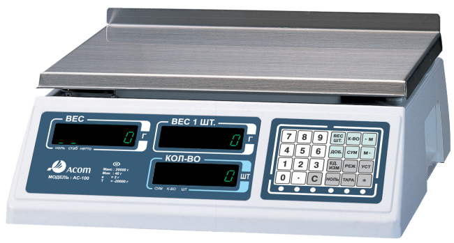 Весы Acom AC-100-20 RS232C в Москве