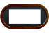 Каминокомплект Ellipse 42 - Орех ноче с очагом Vision 42 LOG LED в Москве