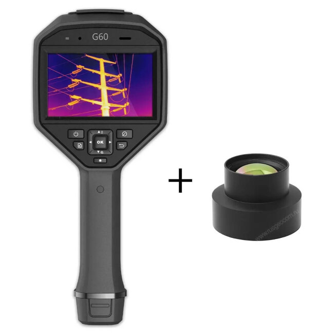Тепловизор HIKMICRO G60 в комплекте с дополнительным объективом HM-G605-LENS + поверка в Москве