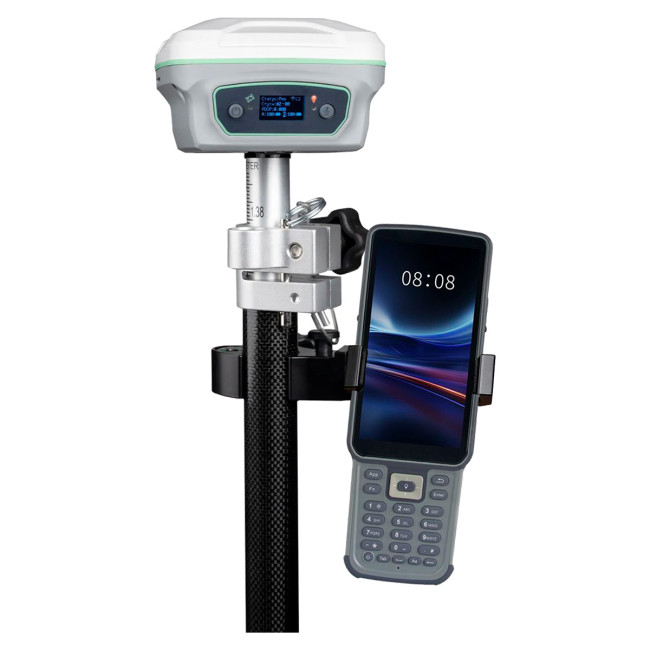 Комплект GNSS-приёмник RGK SR1 с контроллером RGK SC100 и вехой RGK GLS 25 в Москве