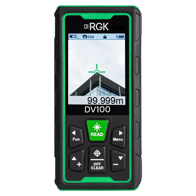 Лазерный дальномер с видоискателем RGK DV100 с калибровкой в Москве