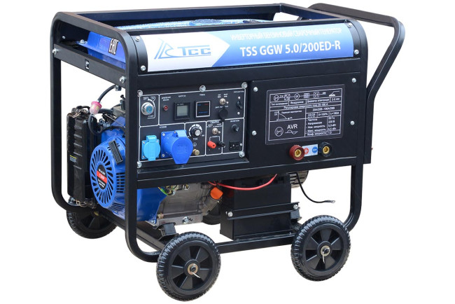 Инверторный бензиновый сварочный генератор TSS GGW 5.0/200ED-R в Москве