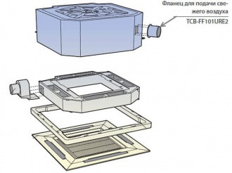 Toshiba Panel should be overed (TCB-FF101URE2) в Москве