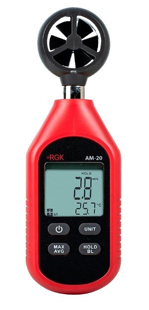 Термоанемометр RGK AM-20 с поверкой в Москве