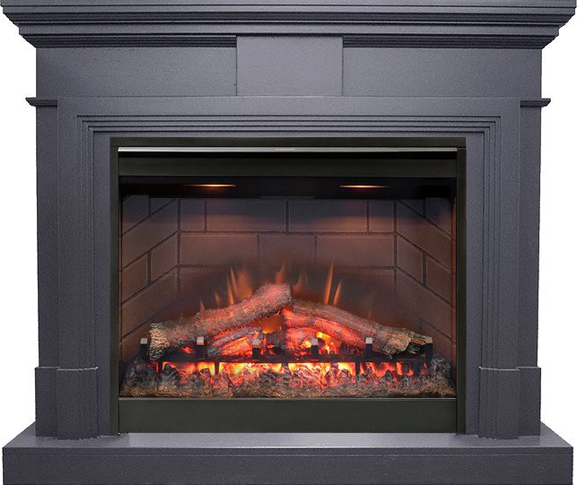 Каминокомплект Coventry Graphite Grey - Серый графит с очагом Symphony 26'' DF2608-INT в Москве