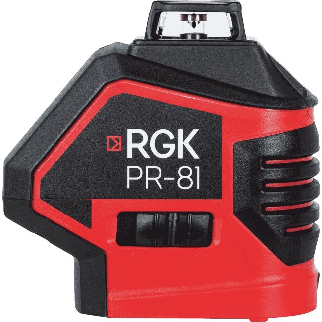 Комплект: лазерный уровень RGK PR-81 + штанга-упор RGK CG-2 в Москве