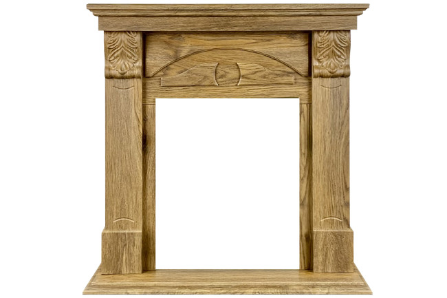 Портал Royal Flame Dublin (деревянный) RUSTIC (Разборный) - Дуб натуральный в Москве