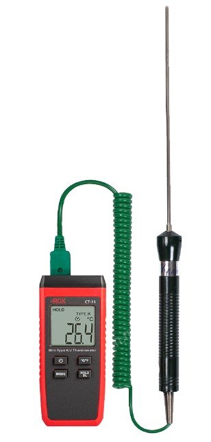 Термометр RGK CT-11 с погружным зондом температуры TR-10W в Москве