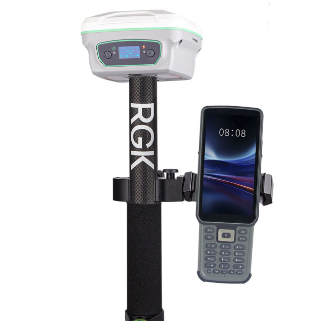 Комплект GNSS-приёмник RGK SR1 с контроллером RGK SC100 и вехой RGK GLS 18 в Москве