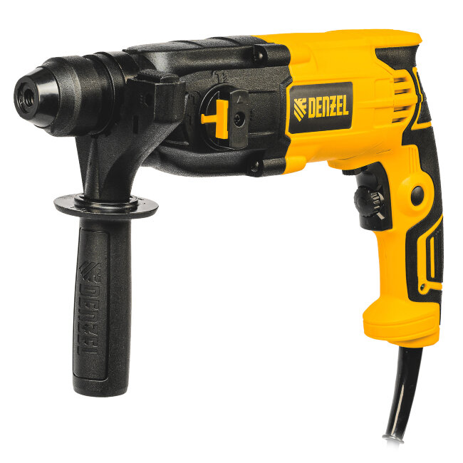 Перфоратор электрический RH-650-18, SDS-plus, 650 Вт, 2.0 Дж, 3 плюс 1 режим Denzel в Москве