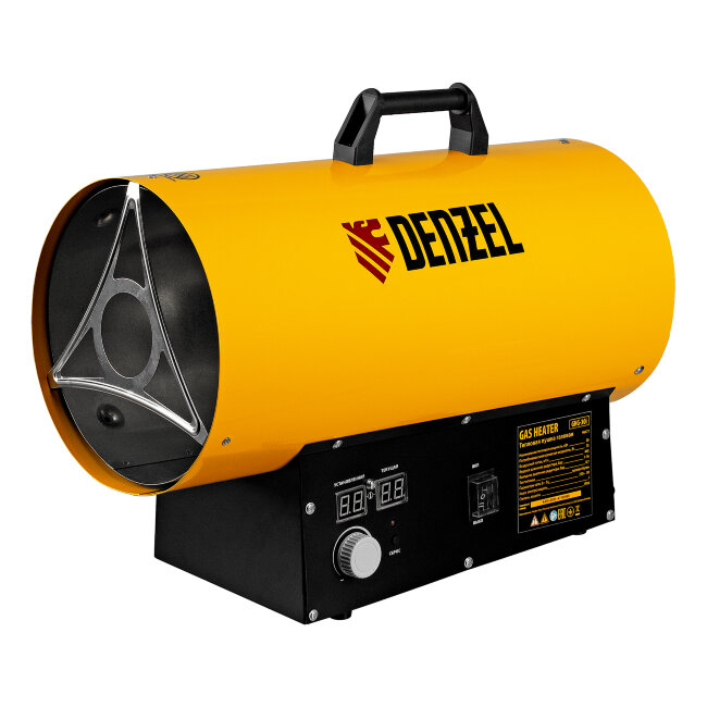 Газовая тепловая пушка GHG-30i, 30 кВт, цифровой термостат, пропан-бутан Denzel в Москве