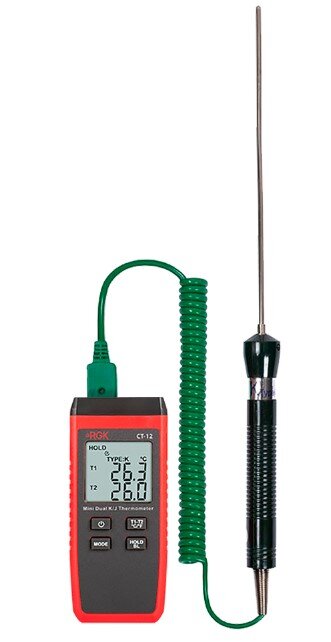 Термометр RGK CT-12 с погружным зондом температуры TR-10W в Москве