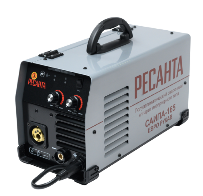 Сварочный полуавтомат Ресанта САИПА-165 Евро рукав (MIG/MAG) в Москве