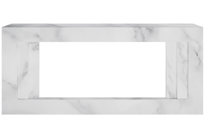 Портал Royal Flame Line 42 SFT White Marble (Разборный) - Белый мрамор в Москве