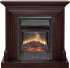 Каминокомплект Bradford - Темный дуб с очагом Majestic FX Black в Москве