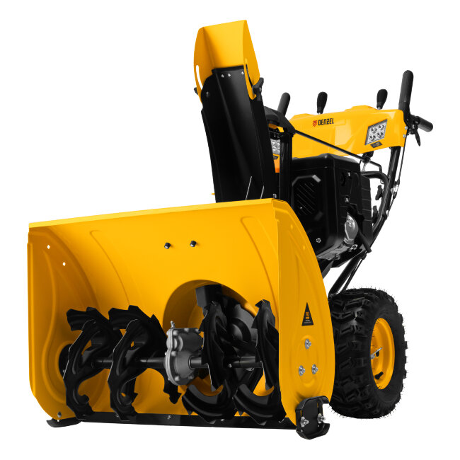 Бензиновая снегоуборочная машина SBL 711D PRO, 302cc, эл.старт, фара, обогрев, блок. дифф. Denzel в Москве