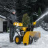 Бензиновая снегоуборочная машина SBL 711D PRO, 302cc, эл.старт, фара, обогрев, блок. дифф. Denzel в Москве