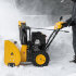 Бензиновая снегоуборочная машина SBL 711D PRO, 302cc, эл.старт, фара, обогрев, блок. дифф. Denzel в Москве