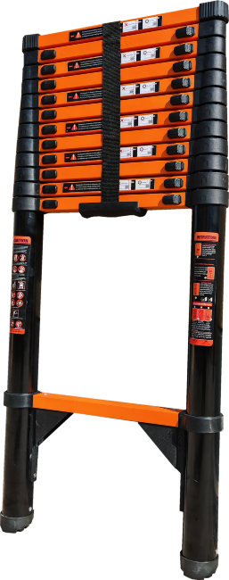Лестница телескопическая 5,1 м ТАЛМЕТ/TALMET TM-1051С (углеродистая сталь) 1 в Москве