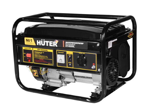 Портативный бензогенератор HUTER DY4000L в Москве