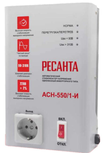 Стабилизатор АСН-550/1-И Ресанта в Москве