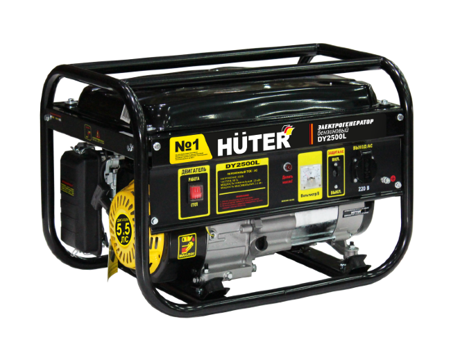 Портативный бензогенератор HUTER DY2500L в Москве