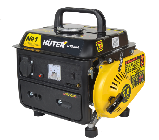 Портативный бензогенератор HUTER HT950A в Москве