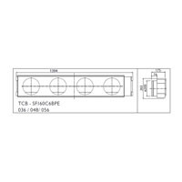Toshiba Фланец воздушный стандартный (TCB-SF160C6BPE) в Москве