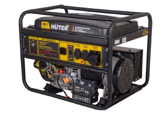 Электрогенератор DY13000LX Huter в Москве