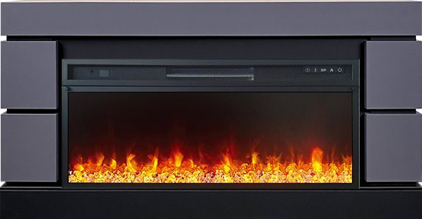 Каминокомплект Modern 42 SFT (Разборный) - Серый графит с очагом Vision 42 LED в Москве