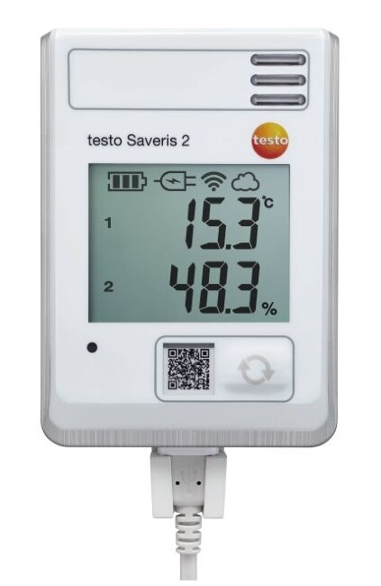Wi-Fi логгер данных температуры и влажности Testo Saveris 2-H1 в Москве